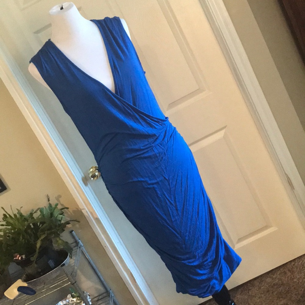 Blue dress